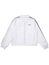 SOFT TRACK TOP JERSEY JACKET WHITE WOMAN - MALBON GOLF - BALAAN 2