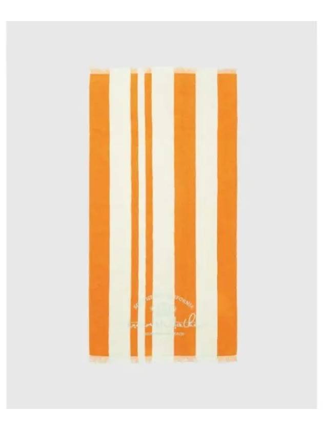 TRAVISMATHEW Unisex Beach Towel Orange - TRAVIS SCOTT - BALAAN 1