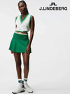 Women's Frida Knit A-Line Skirt Green - J.LINDEBERG - BALAAN 2