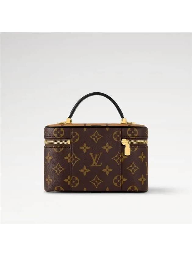 Vanity Monogram Canvas Chain Pouch Bag Brown - LOUIS VUITTON - BALAAN 8