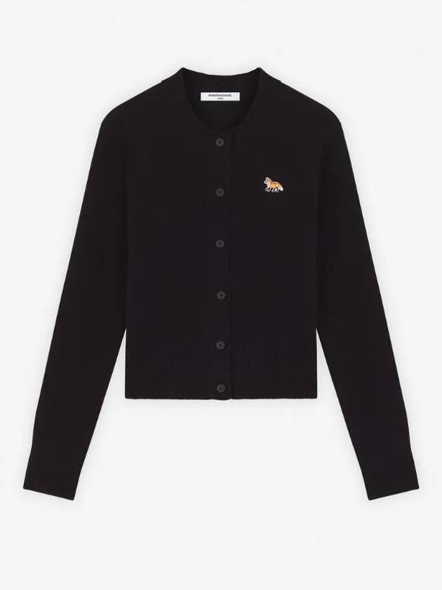 Baby Fox Cardigan Black Women s - MAISON KITSUNE - BALAAN 1