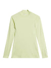 Asa Soft Compression Long Sleeve T-Shirt Pale Lime Yellow - J.LINDEBERG - BALAAN 2