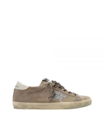 Super Star Glitter Low Top Sneakers Taupe - GOLDEN GOOSE - BALAAN 2