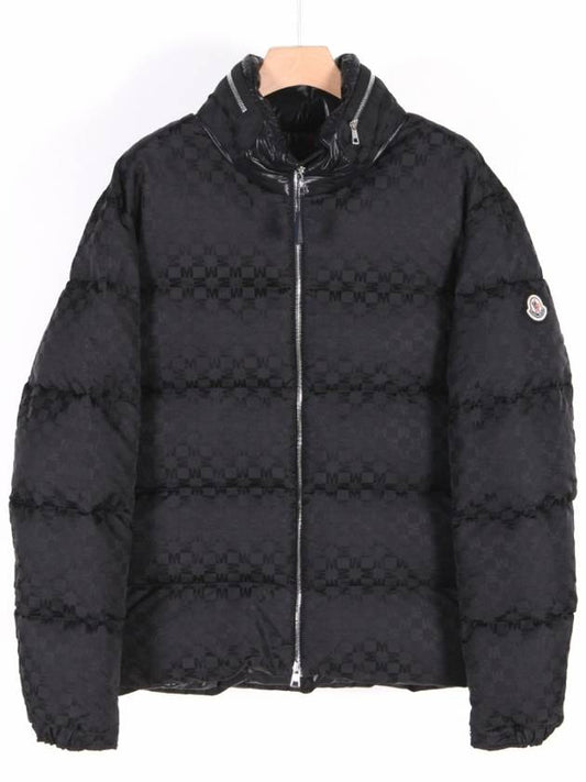 NIJIMA Monogram Padding Black 1A00206 596C0 999 - MONCLER - BALAAN 1