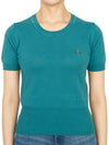 Bea Knit Top Blue - VIVIENNE WESTWOOD - BALAAN 2