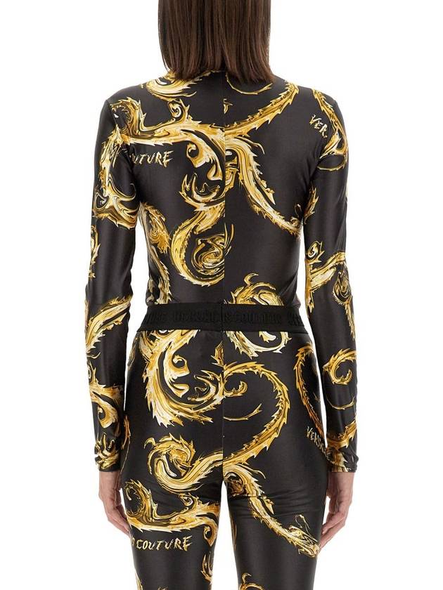 Versace Jeans Couture Leotard With Print - VERSACE - BALAAN 4