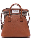 5AC Stitch Logo Patch Mini Tote Bag Brown - MAISON MARGIELA - BALAAN 3