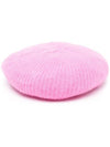 Soft Wool Beret Pink - GANNI - BALAAN 2