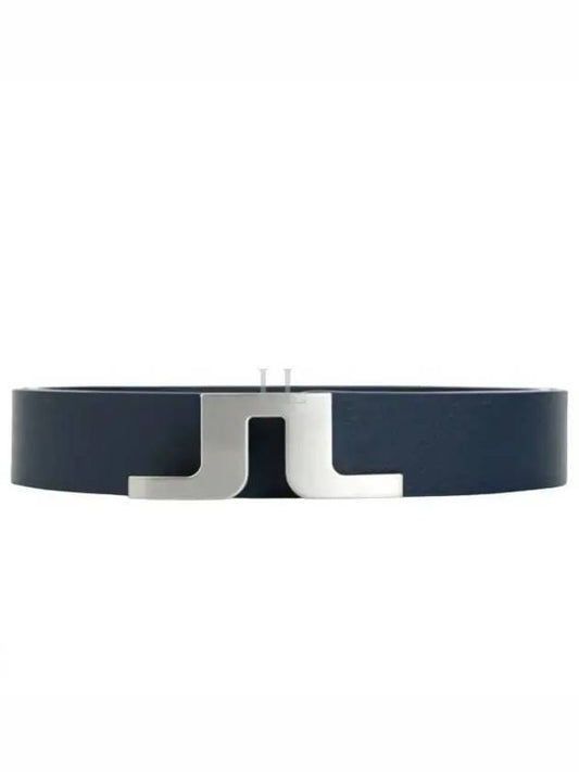 Bridger Leather Belt Navy - J.LINDEBERG - BALAAN 1