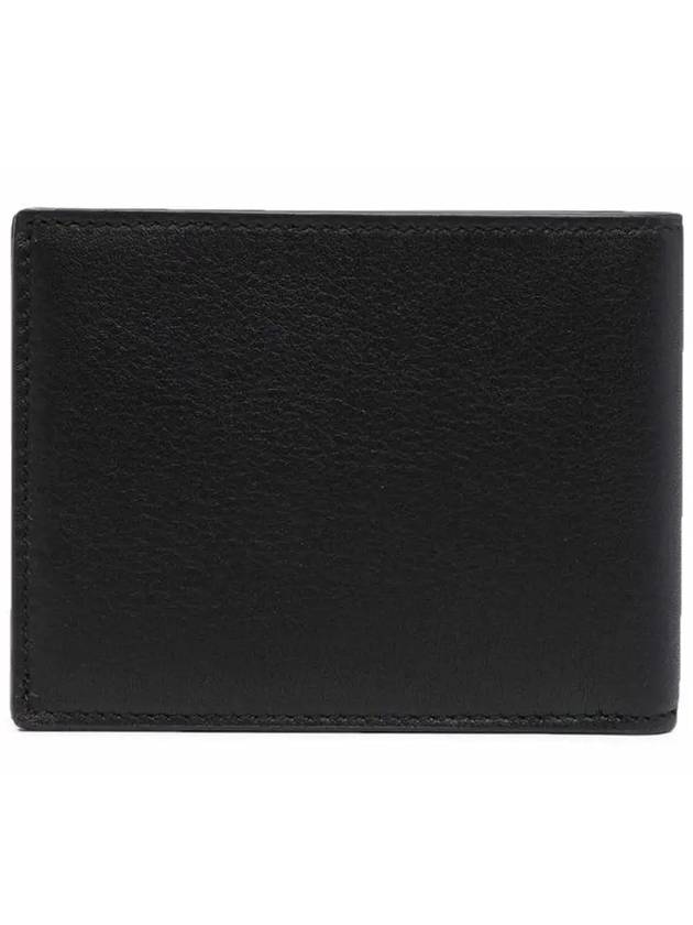 Men's Gancini Half Wallet Black - SALVATORE FERRAGAMO - BALAAN 4