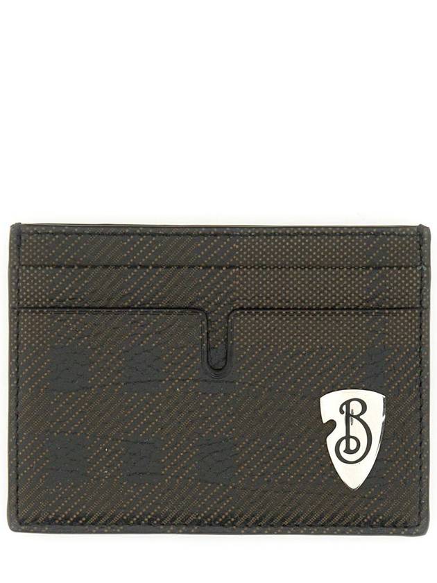 B Shield Card Wallet Slate - BURBERRY - BALAAN 2