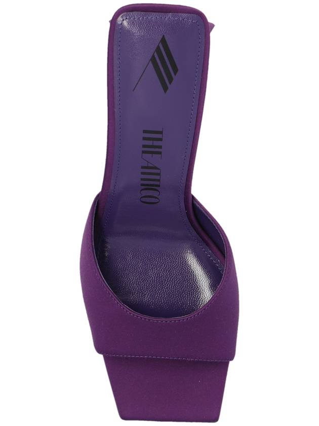 The Attico Heeled Slippers 'Mini Devon', Women's, Purple - THE ATTICO - BALAAN 6