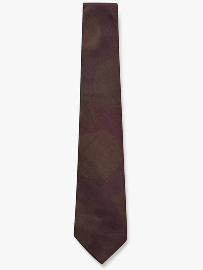 Dots Printed Tie Brown - OUR LEGACY - BALAAN 2