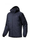 Atom Logo Hooded Track Jacket Navy - ARC'TERYX - BALAAN 2