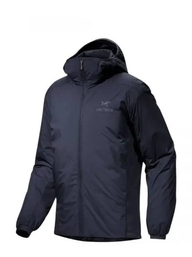 Atom Logo Hooded Track Jacket Navy - ARC'TERYX - BALAAN 2