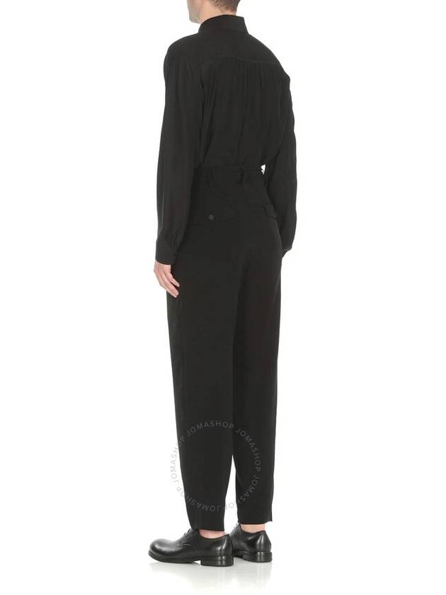 Button Tapered Pants - YOHJI YAMAMOTO - BALAAN 4