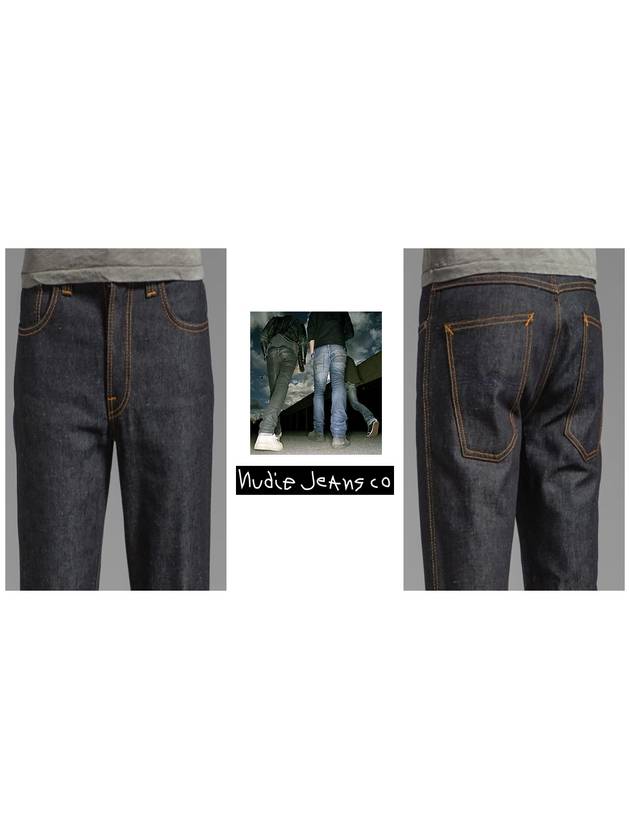 SLIM JIM DRY NAVY ORGANIC - NUDIE JEANS CO - BALAAN 4