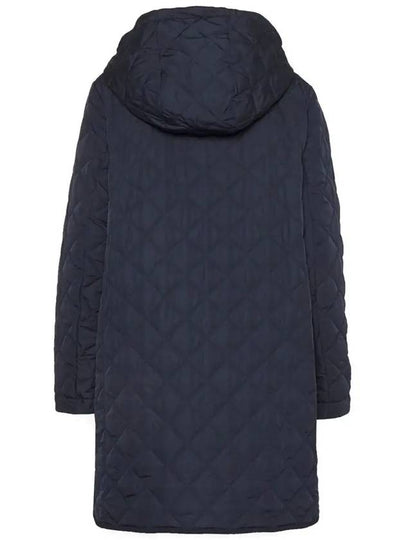 ERIO Quilted Hooded Jacket Navy 2354910237 016 - MAX MARA - BALAAN 2