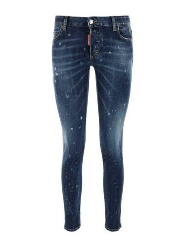 Denim Straight Pants S75LB0865S30805 470 Blue - DSQUARED2 - BALAAN 1