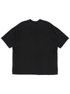 Vintage P. Dyeing Cut Out Box T-Shirt Black - A NOTHING - BALAAN 3