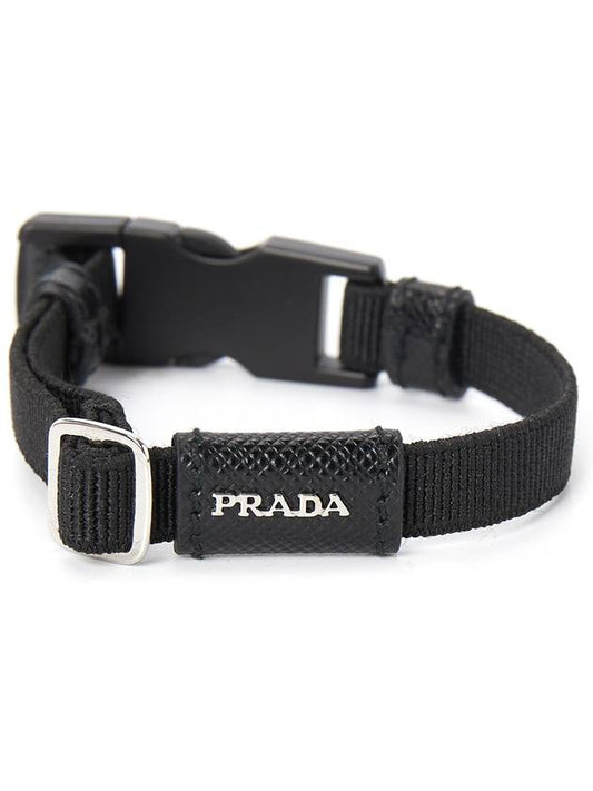 release buckle bracelet black - PRADA - BALAAN 2