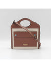 Pocket Logo Canvas Cross Bag Brown - BURBERRY - BALAAN 2