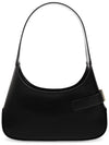 Smooth Caprether Medium Shoulder Bag Black - SALVATORE FERRAGAMO - BALAAN 4