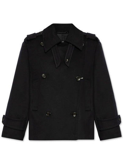 Women s Laveno double coat navy - MAX MARA - BALAAN 2