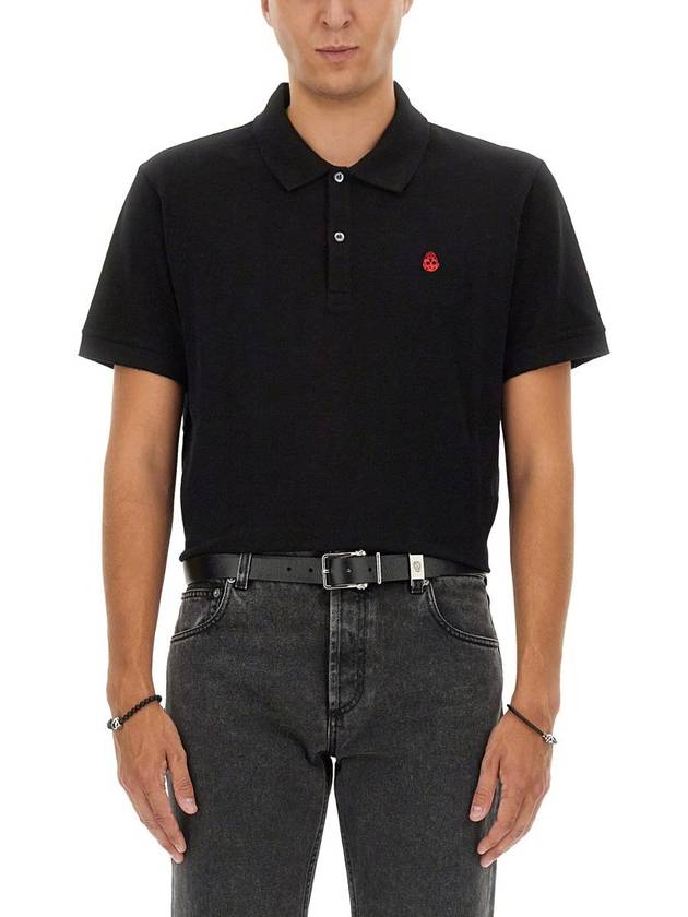 Alexander McQueen Polo "Skull" - ALEXANDER MCQUEEN - BALAAN 1