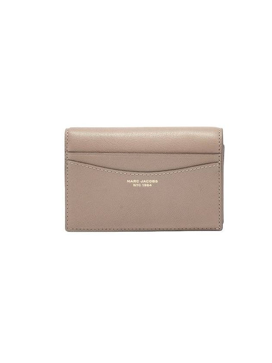 Women's Slim Beefold Halfwallet Cement - MARC JACOBS - BALAAN.