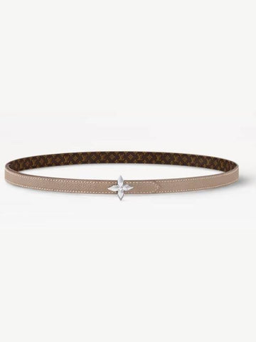 M8797Y LV Mini Flower Gram 15mm Reversible Belt - LOUIS VUITTON - BALAAN 1