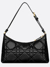 Mini Bag Black Macrocannage Sheepskin S5232UHAG M900 - DIOR - BALAAN 4