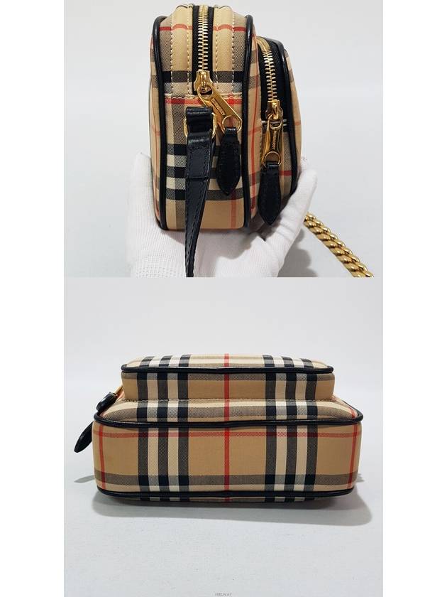 Vintage check mini camera bag 8015946 - BURBERRY - BALAAN 4