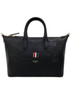 Pebble Grain Small Duffel Bag Black - THOM BROWNE - BALAAN 2