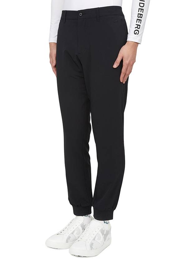 Men's Cuff Jogger Pants Black - J.LINDEBERG - BALAAN 3