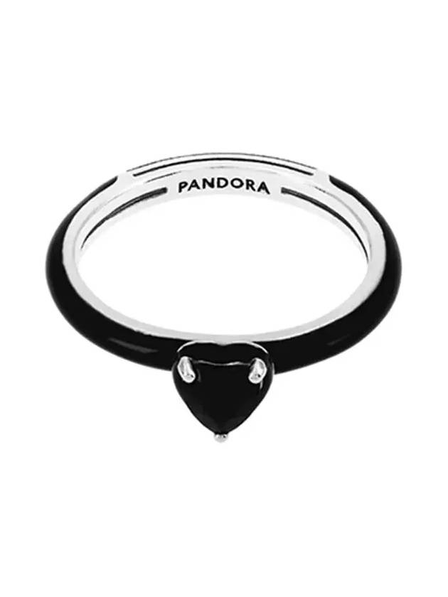 Me Chakra Heart Ring Black - PANDORA - BALAAN 4