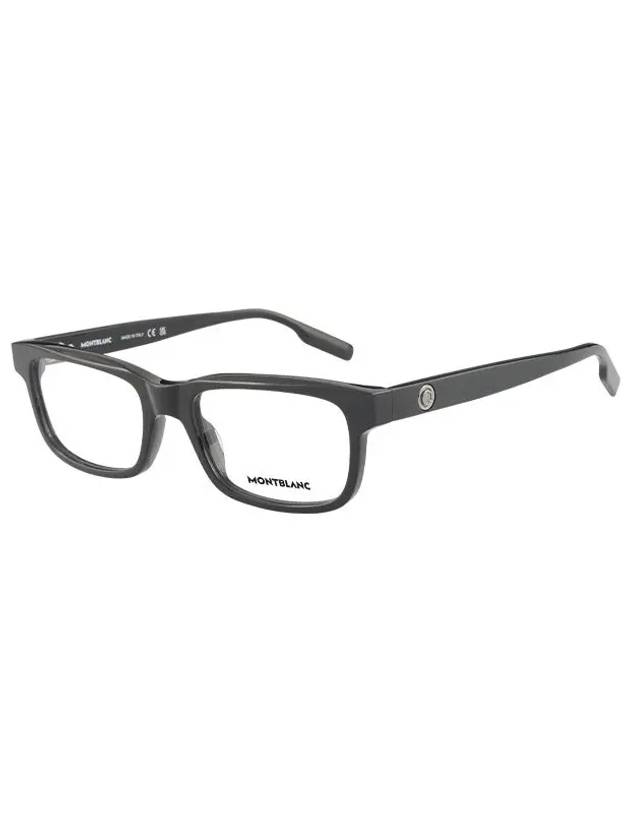 Glasses Frame MB0179O 001 Square Acetate Men Women Glasses - MONTBLANC - BALAAN 2