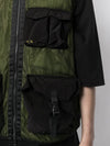 mesh panel hoodie vest armani - ARMANI EXCHANGE - BALAAN 4