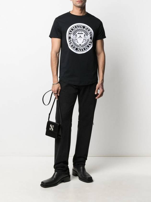 Medallion Short Sleeve TShirt VH1EF010 B030 - BALMAIN - BALAAN 2