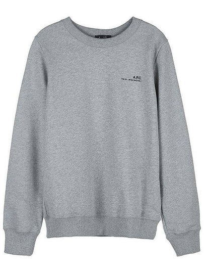 Item Logo Sweatshirt Grey - A.P.C. - BALAAN 2