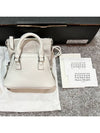 5AC Classic Baby Shoulder Bag Pale White - MAISON MARGIELA - BALAAN 4