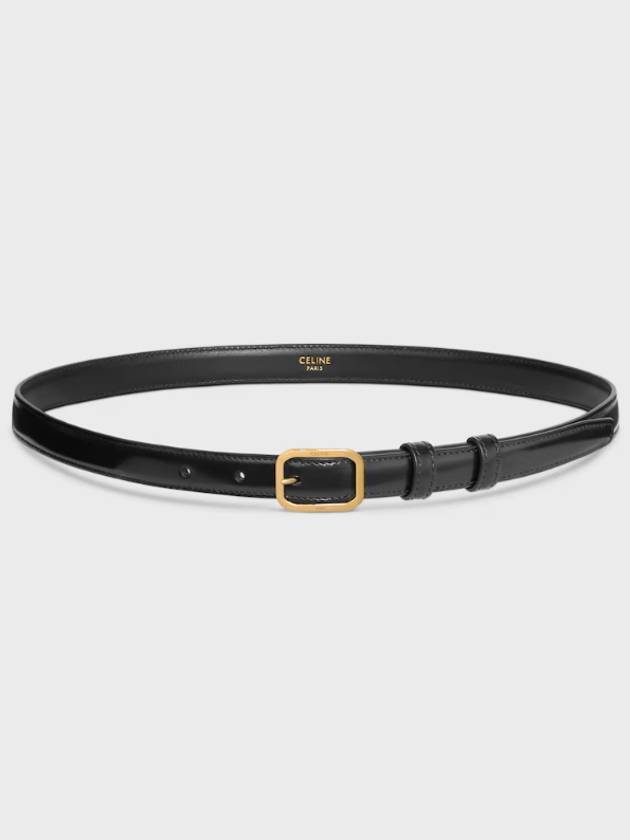 BC 16 Taullion Leather Belt 18mm Black - CELINE - BALAAN 2