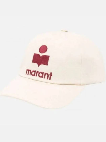 Tyron Logo Ball Cap Ivory - ISABEL MARANT - BALAAN 2