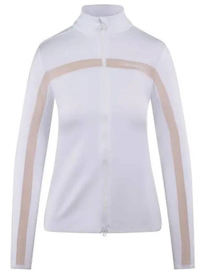 Seasonal Janice Mid Layer Track Jacket White - J.LINDEBERG - BALAAN 2