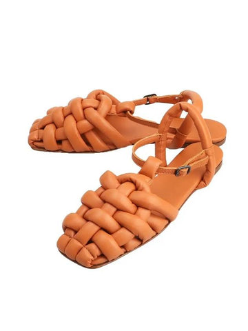 WFR23CABE 007 Women's Cabersa Sandals Light Tan - HEREU - BALAAN 1