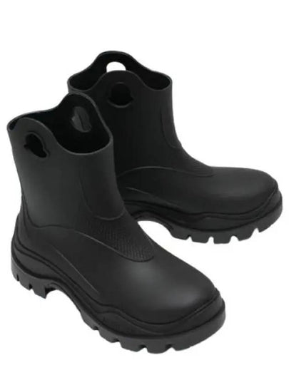 Misty Elastodien Rain Boots Black - MONCLER - BALAAN 2