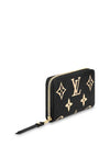 Zippy Monogram Long Wallet Black Beige - LOUIS VUITTON - BALAAN 3