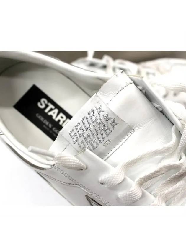 Star Dan Silver Tab Low Top Sneakers White - GOLDEN GOOSE - BALAAN 7