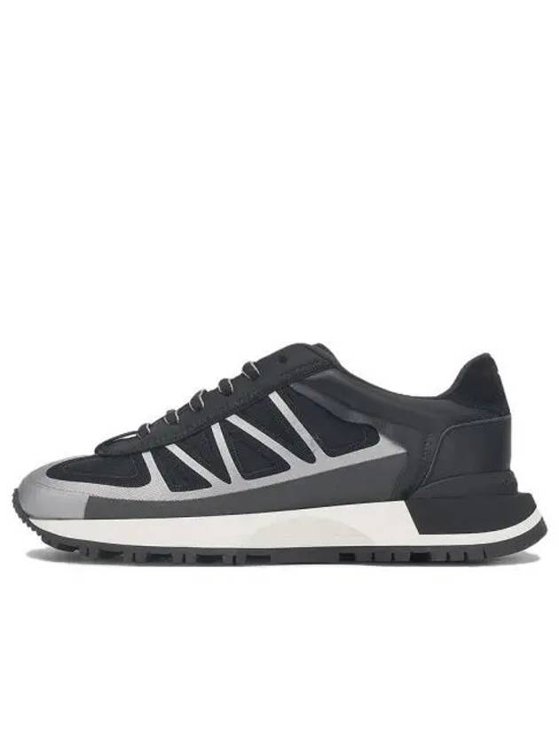 5050 Lace Up Low Top Sneakers Black - MAISON MARGIELA - BALAAN 2