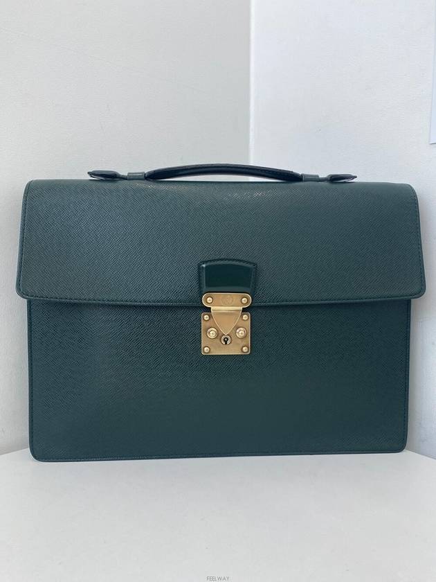 Epi green briefcase - LOUIS VUITTON - BALAAN 2